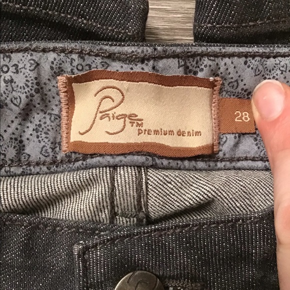 👖 Paige Jeans Blue Heights Low Rise Skinny Leg 28 - Picture 8 of 11